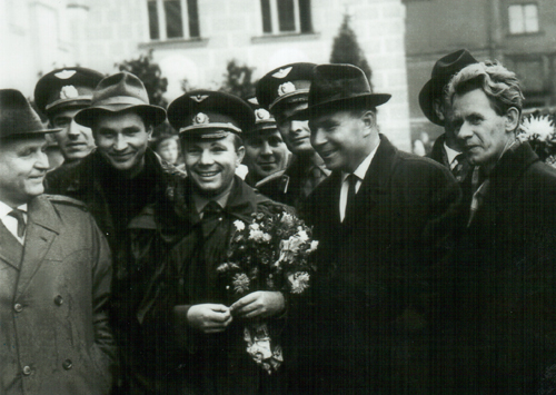 Встреча Ю.А. Гагарина в Смоленске.