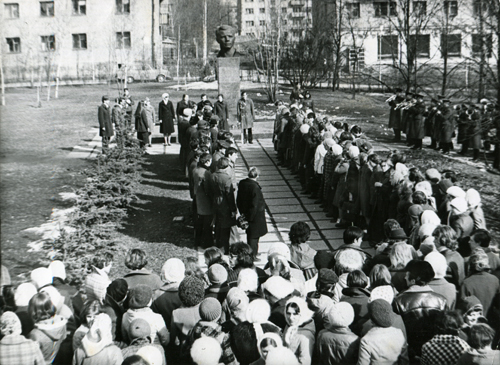Митинг у памятника Ю.А. Гагарину
