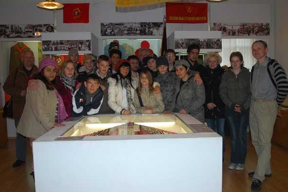 Гости из Хагена в музее истории молодёжного движения
